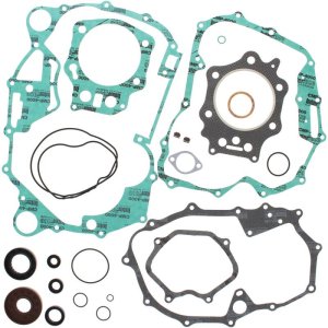 Honda TRX400FW Fourtrax Foreman Complete Gasket Kit - Vertex Pistons - With Oil Seals - `95-`03